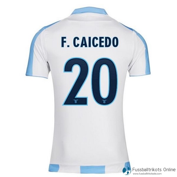 Lazio Trikot Auswarts F.Caicedo 2017-18 Fussballtrikots Günstig